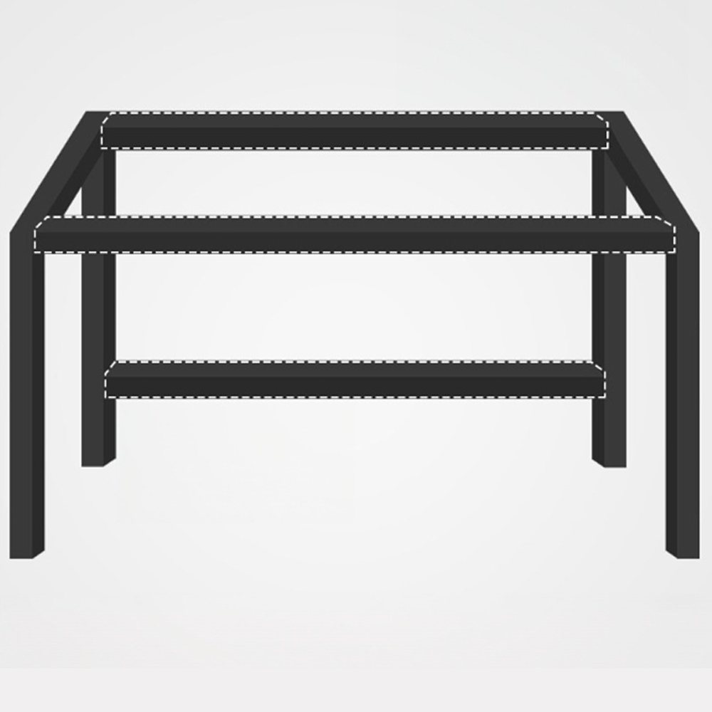 Birou modern, 120x60x74 cm, cadru metalic și blat din MDF – Ideal pentru muncă de birou sau pentru gameri