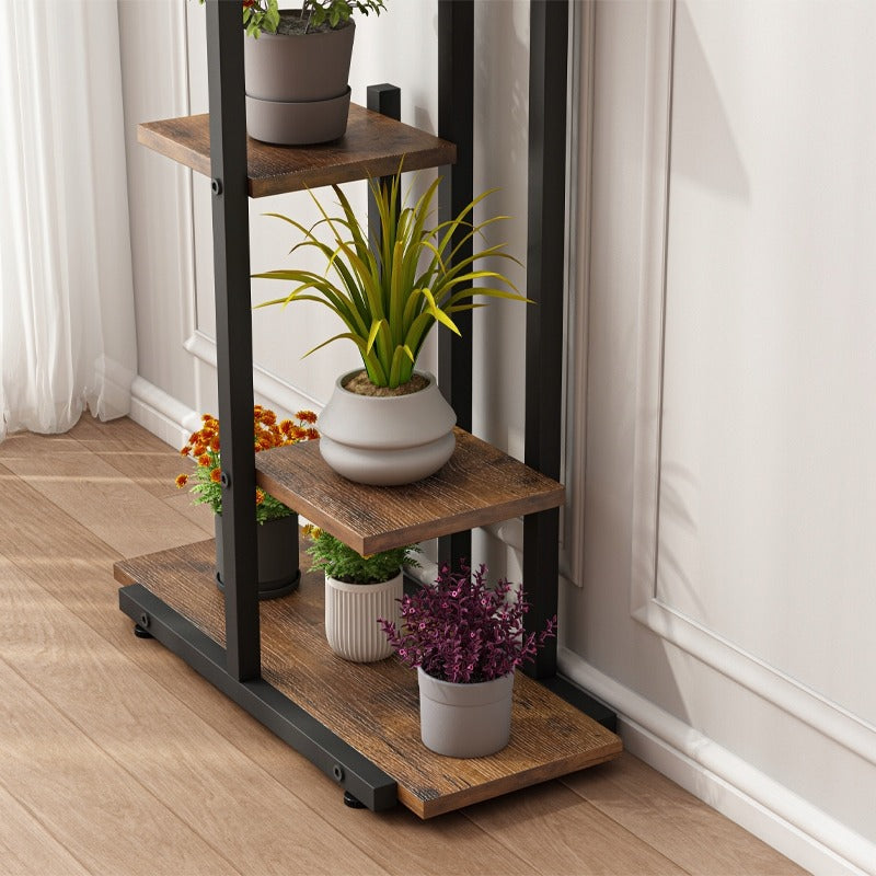 Loft rustic ghiveci de flori stand