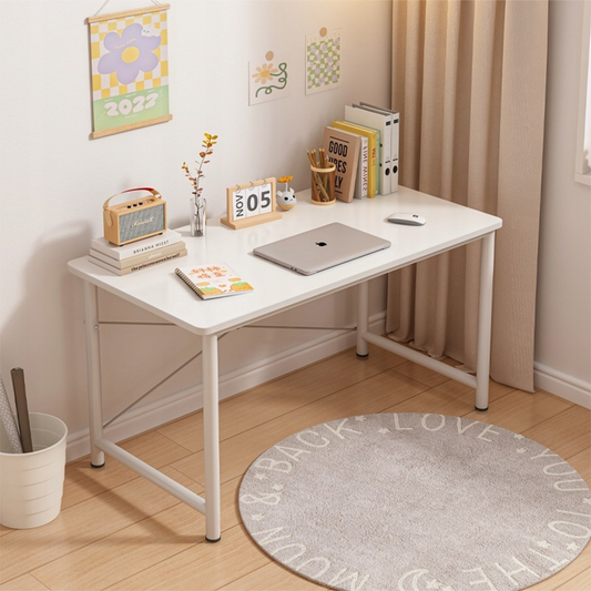 Birou modern alb în stil loft - 100x75x50 cm