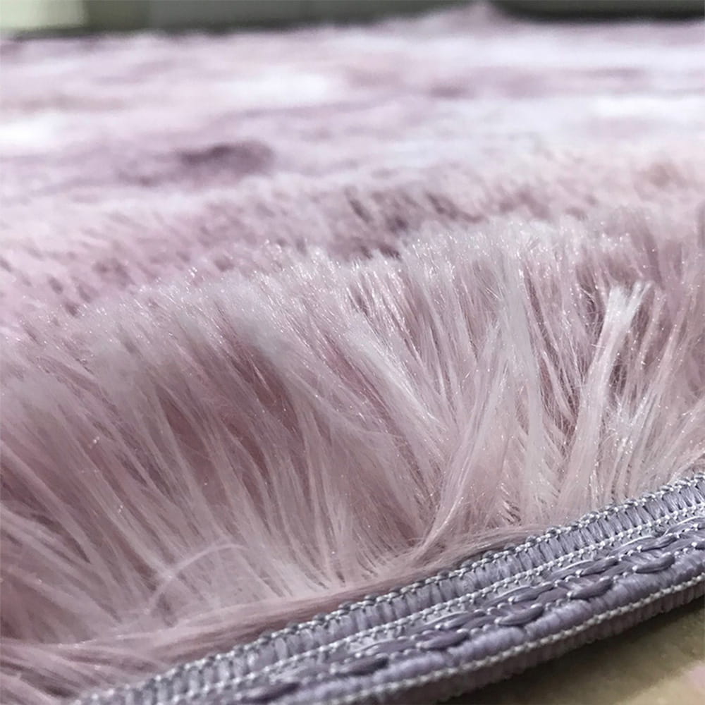 Covor de pluș - roz strălucitor, moale și modern, pentru orice cameră