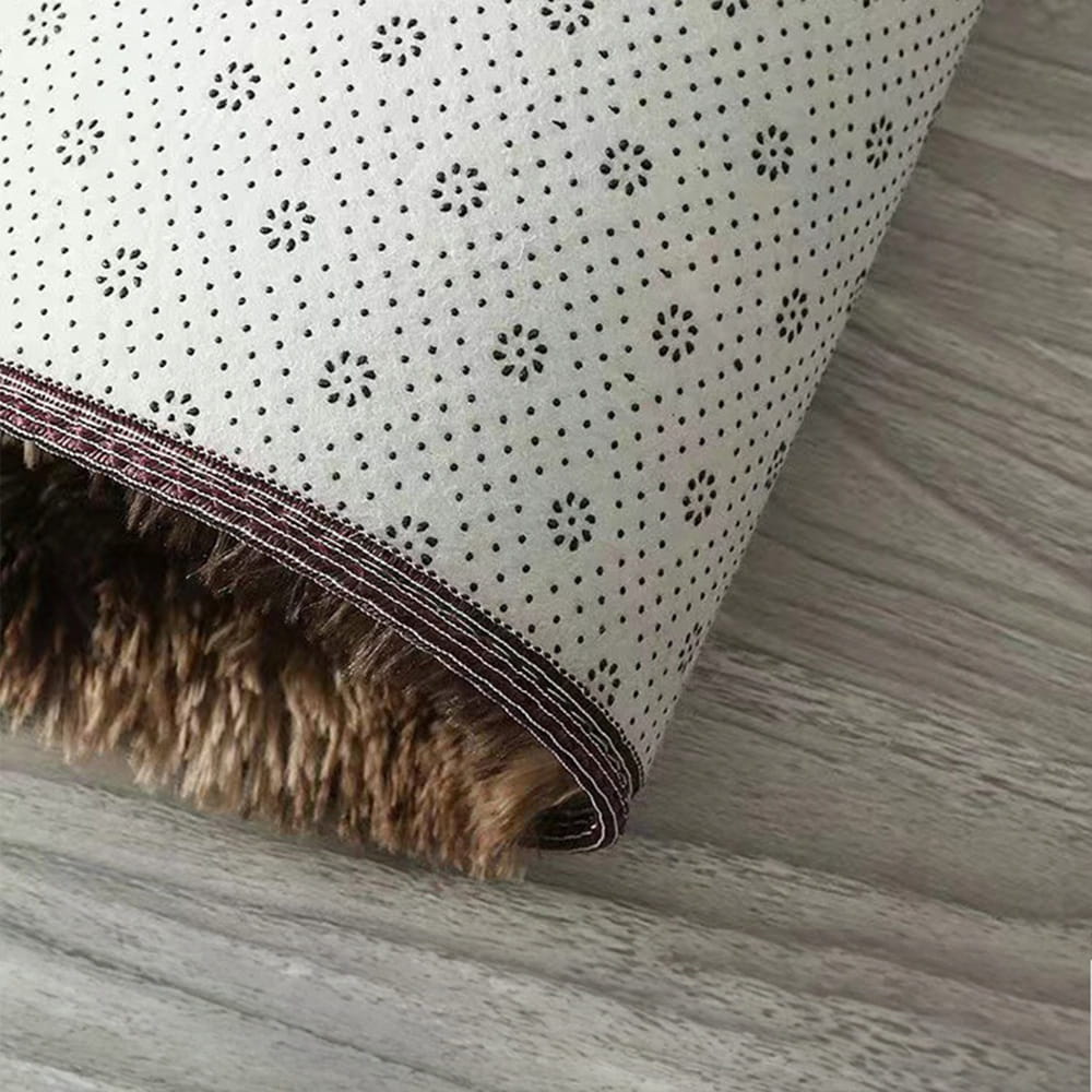 Covor de pluș - maro, moale și modern pentru orice cameră