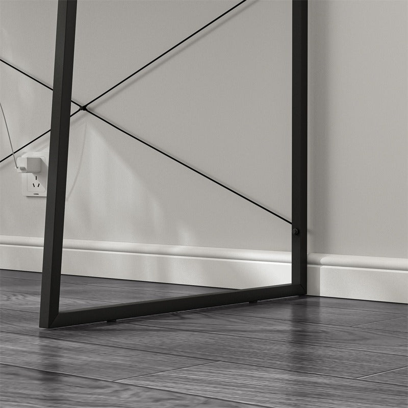 Birou pentru calculator 100 cm în maro închis - compact, modern, ideal pentru biroul de acasă