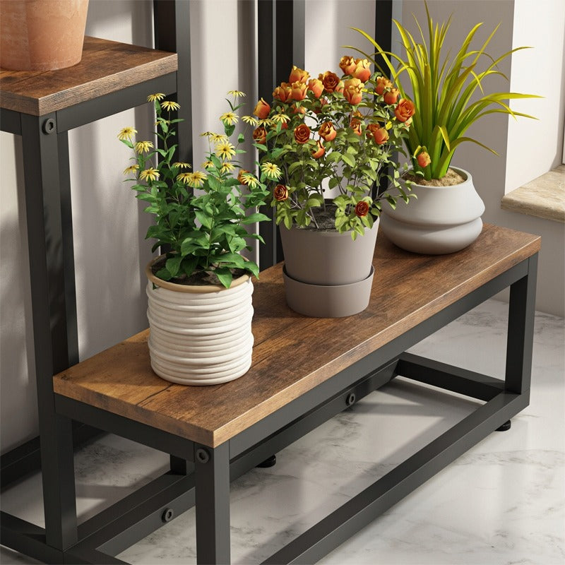 Rustic pat de flori în picioare 67CM