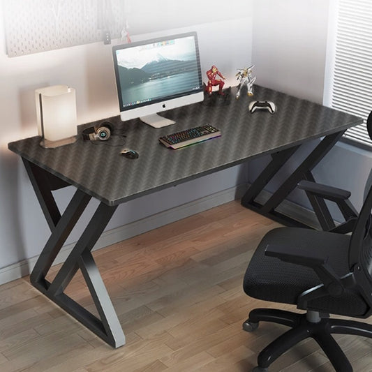 Birou modern negru pentru calculator de gaming pentru gamer masă loft 120 cm