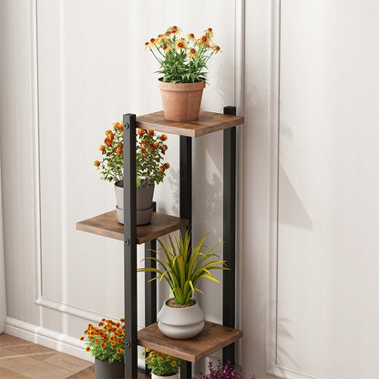 Loft rustic ghiveci de flori stand