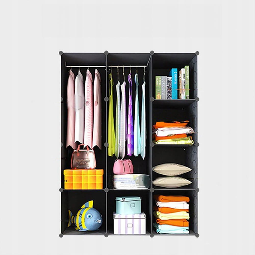 Dulap modular pliabil 146×110×36 cm - compact și durabil