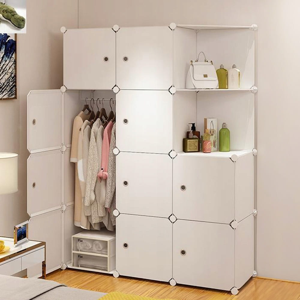 Dulap pliabil 147x111x47 cm - ideal pentru spații mici, asamblare rapidă