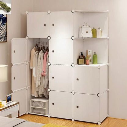 Dulap pliabil 147x111x47 cm - ideal pentru spații mici, asamblare rapidă