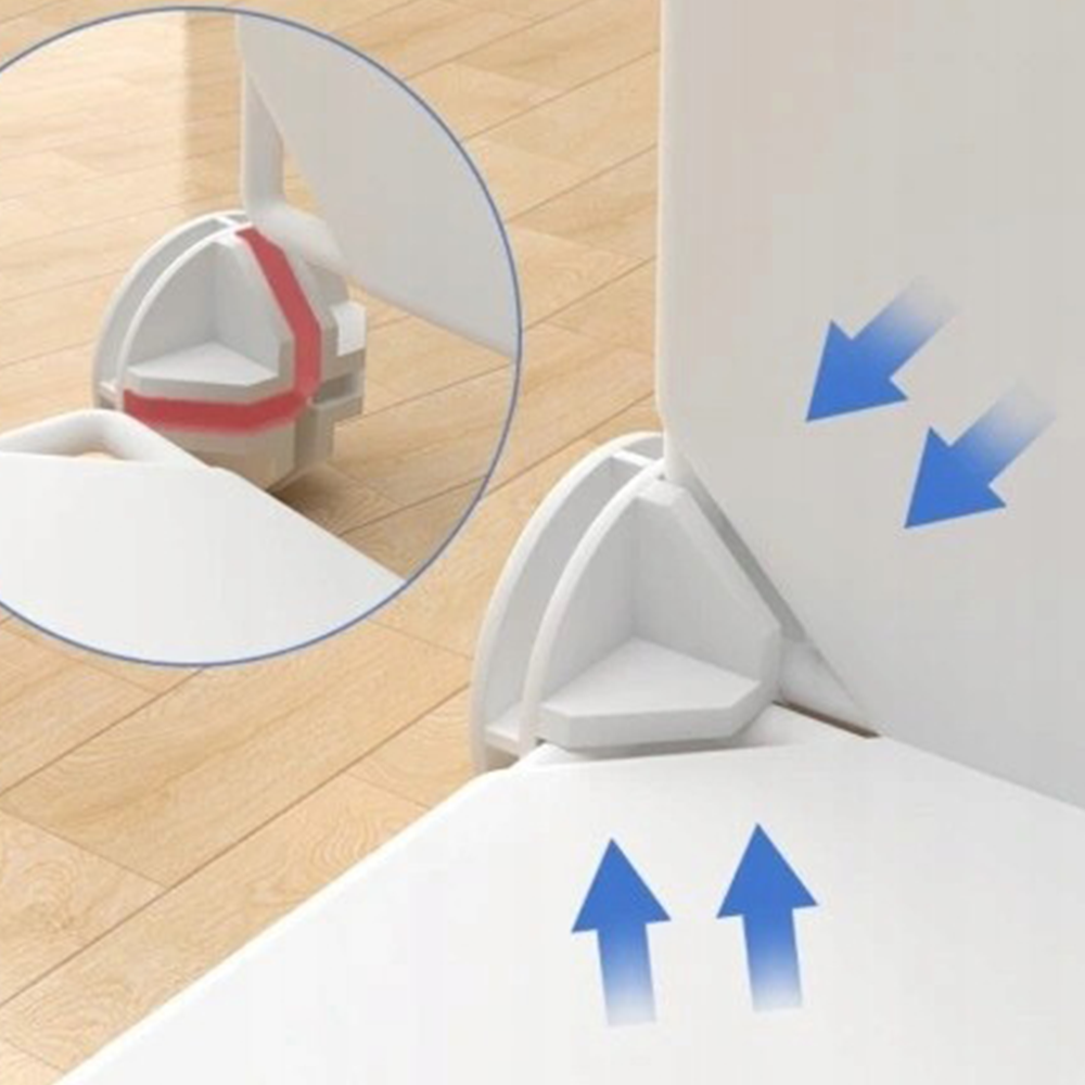 Dulap modular pliabil 147x111x47 cm - ușor, rezistent la apă, ideal pentru spații mici