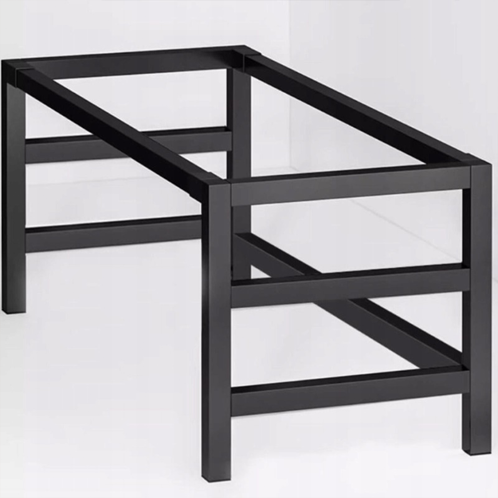 Birou gaming 120 cm negru - stil loft, top MDF și cadru metalic, design ergonomic