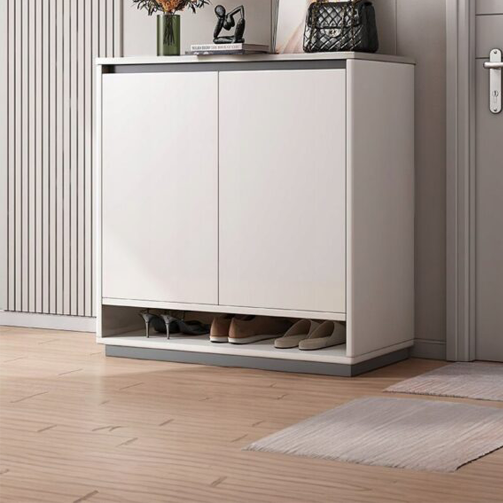 Dulap de pantofi alb 60x80x32 cm - soluție de depozitare compactă și elegantă