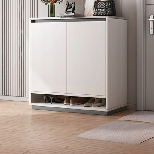 Dulap de pantofi alb 60x80x32 cm - soluție de depozitare compactă și elegantă