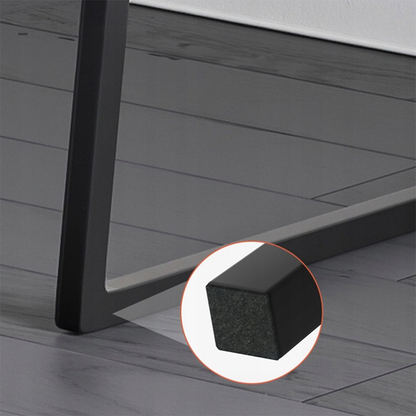 Birou pentru calculator 100 cm în maro închis - compact, modern, ideal pentru biroul de acasă