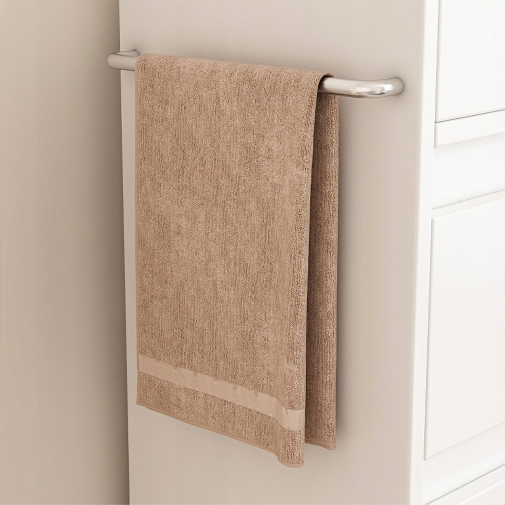 Dulap de baie alb cu rafturi și ușă - 33x30x90 cm