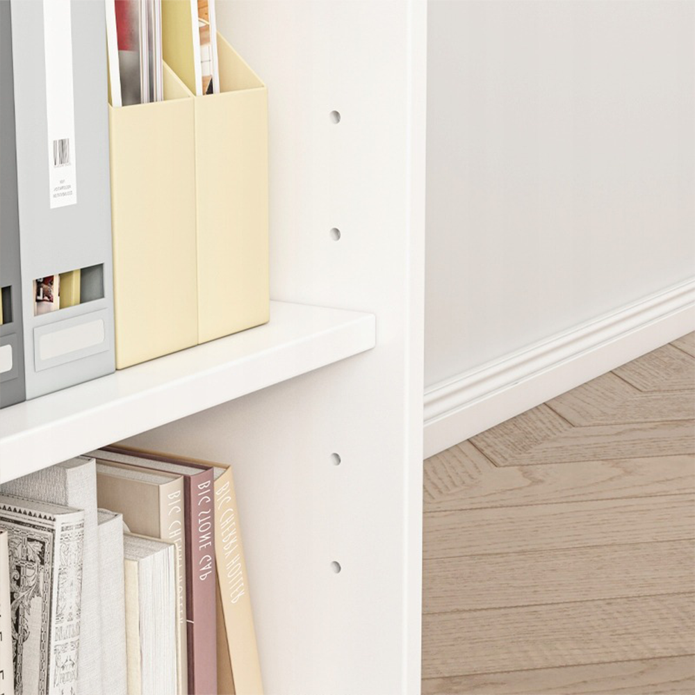 Dulap alb 60 cm - design modern în stil loft, ideal pentru birou sau birou acasă