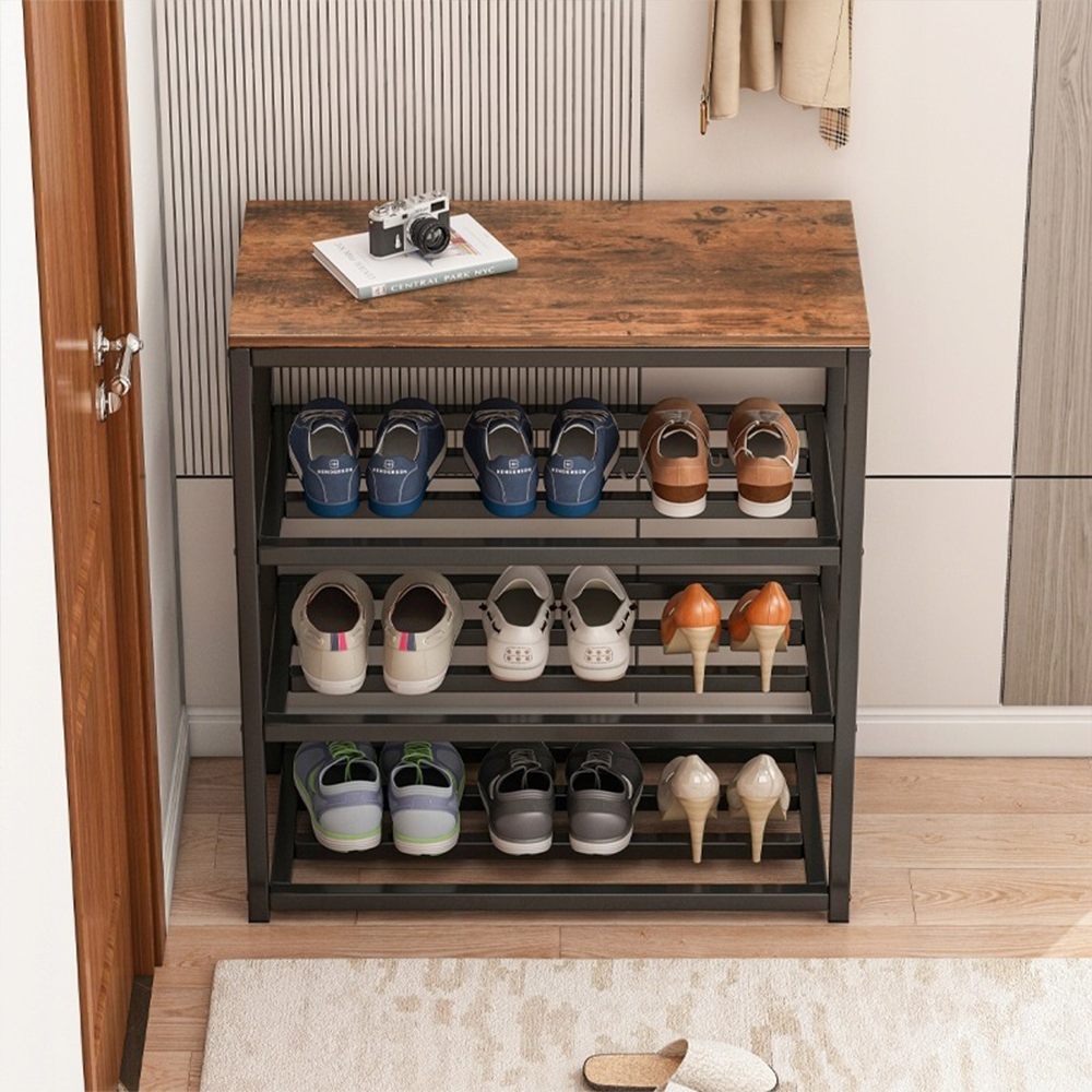 Dulap pentru pantofi cu 3 rafturi - 50x60x30 cm