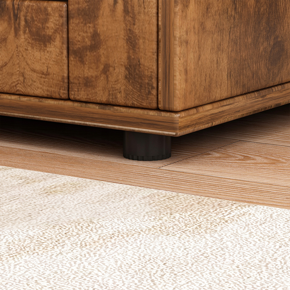 Dulap modern cu 4 sertare - 60x30x80 cm | Design cu lamele pentru interioare elegante