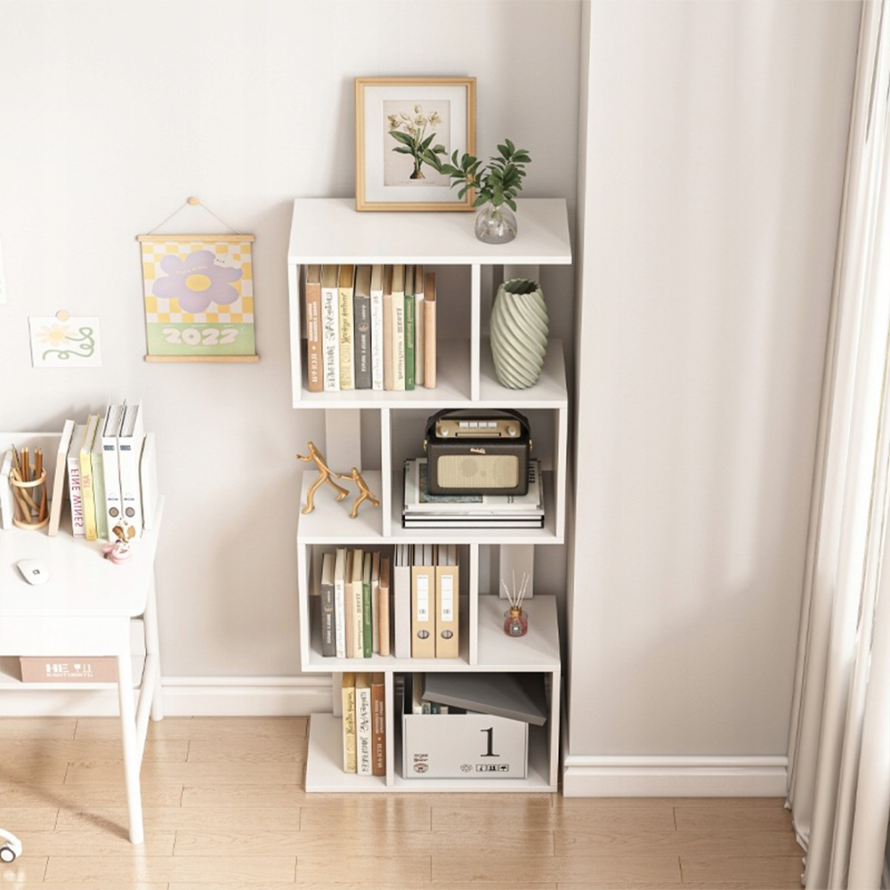 Bibliotecă deschisă în picioare 140 cm - stil modern, loft, scandinav