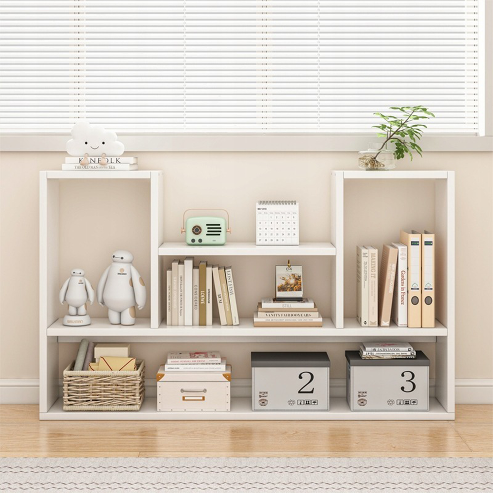 Dulap alb 100x60x16 cm - Design modern, ideal pentru cărți și decorațiuni