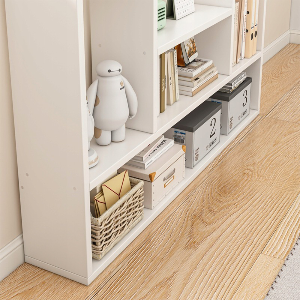 Dulap alb 100x60x16 cm - Design modern, ideal pentru cărți și decorațiuni