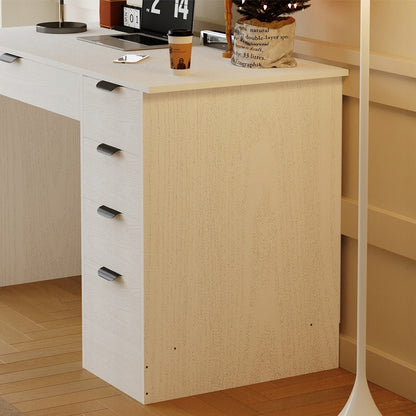 Birou de calculator pentru tineri cu masă loft modernă și sertare, 120 cm