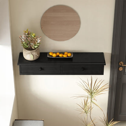 Raft suspendat cu sertare dulap modern loft pentru living și dormitor montat pe perete