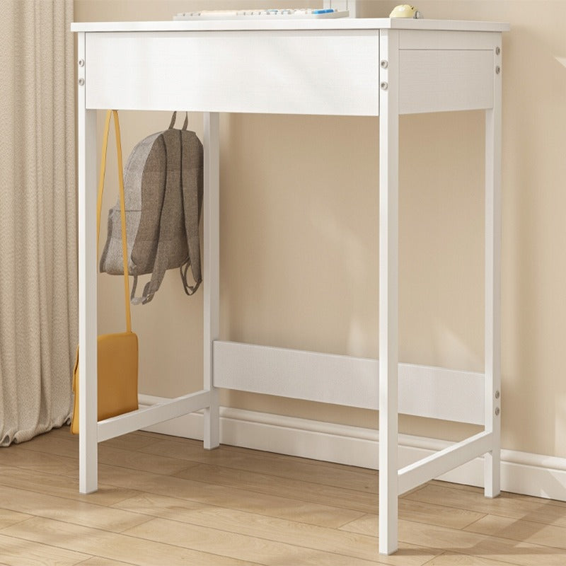 Birou calculator pentru copii cu sertar - alb, 60 cm