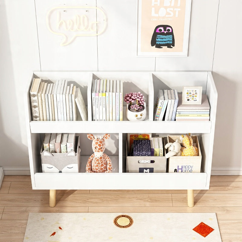 Raft pentru cărțI șI ziare pentru copii – dulăpior de jucării tip bibliotecă 60cm