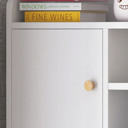 Birou practic alb pentru computer în stil scandinav