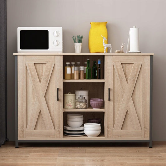 Dulap lateral cu rafturi deschise