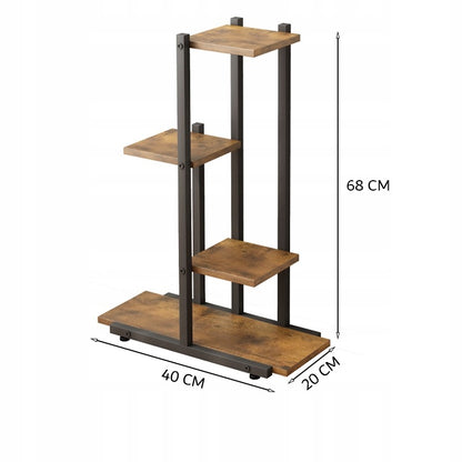 Loft rustic ghiveci de flori stand