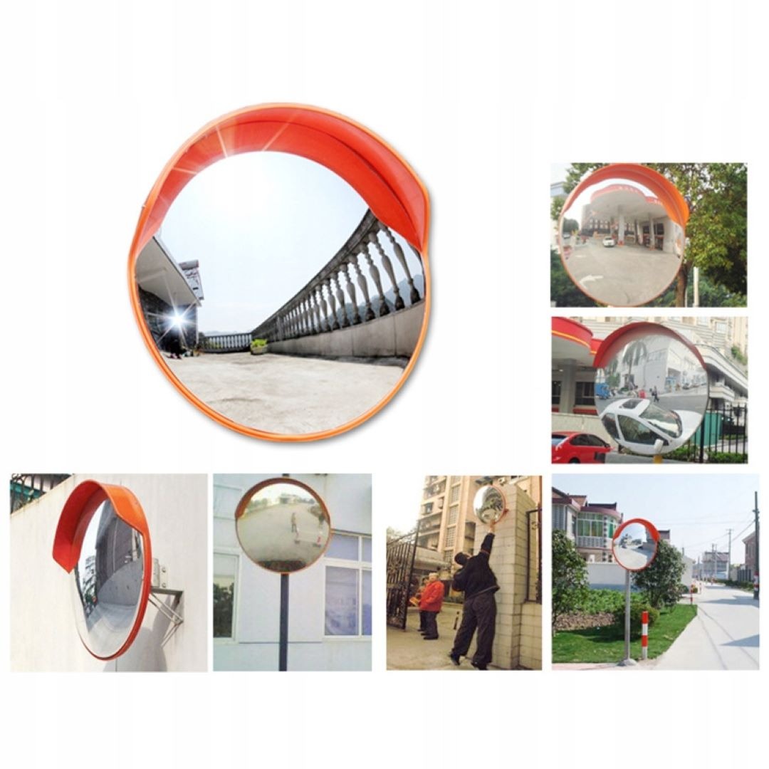 Oglindă de trafic cu mâner de 60 cm