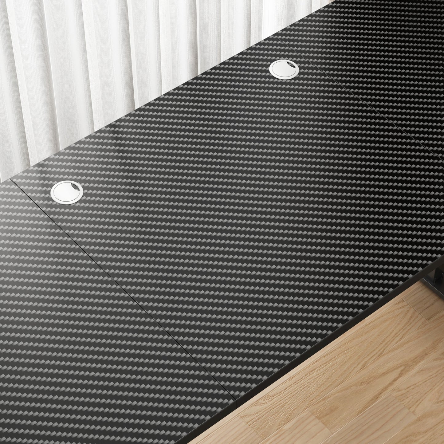 Biro electric reglabil, negru, 160x80, reglabil, MODERN, 72-118 cm