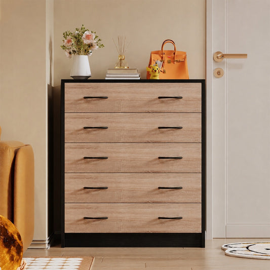 Dulap pentru pantofi maro deschis pentru un hol modern, 5 rafturi, stil loft