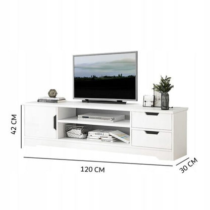 Suport TV alb pentru TV 120 CM