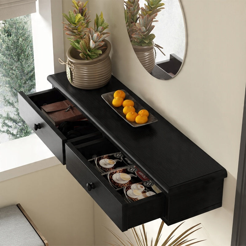 Raft suspendat cu sertare dulap modern loft pentru living și dormitor montat pe perete