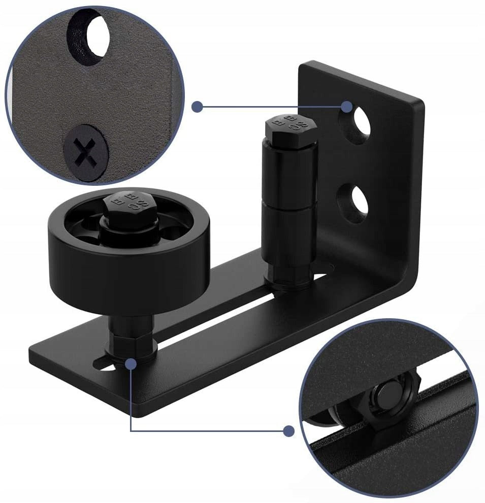 Șină de ghidare, ghidaj inferior pentru uși glisante, rolă pentru uși glisante