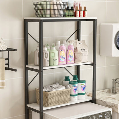 Raft de raft pentru baie deasupra mașinii de spălat - stil loft, 160 cm