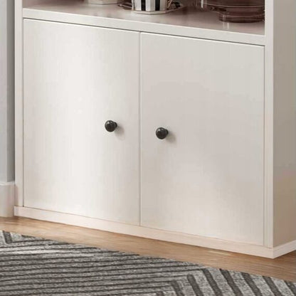 Raft de podea alb în stil scandinav, 56 cm