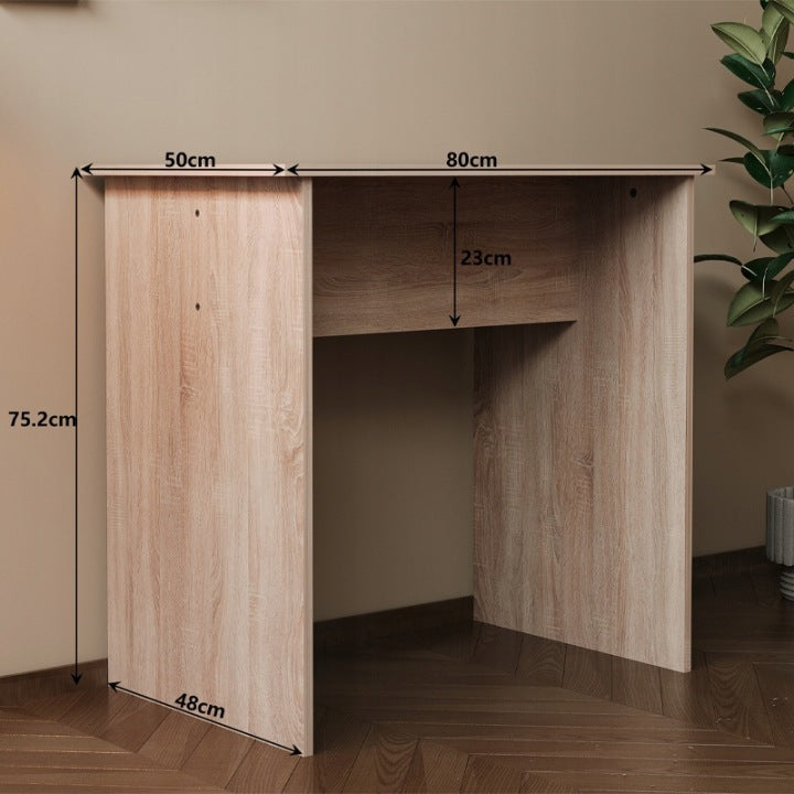 Birou pentru Calculator Stejar Sonoma 80 cm – Stil Scandinav Loft pentru Birou