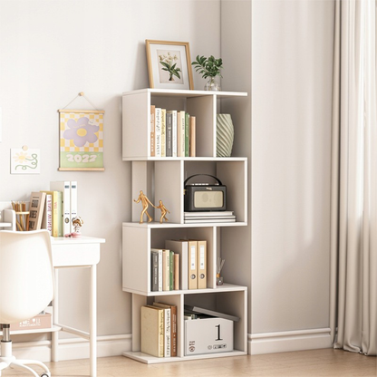 Bibliotecă deschisă în picioare 140 cm - stil modern, loft, scandinav