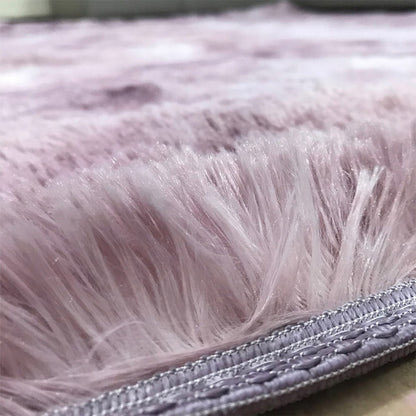 Covor de pluș - roz strălucitor, moale și modern, pentru orice cameră