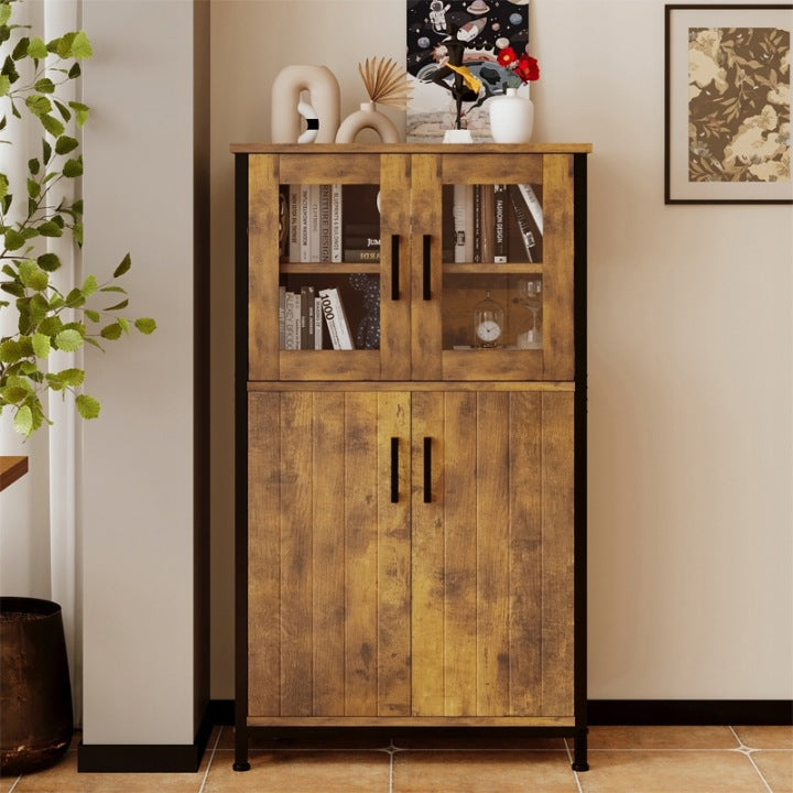 Comodă Rustic Loft Retro – Bufet Vintage pentru Living și Bucătărie