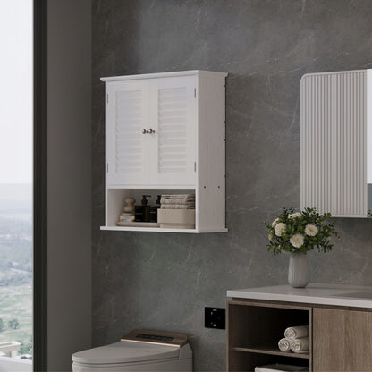 Dulap Suspendat pentru Baie Alb 70 cm – Coloană de Perete în Stil Loft
