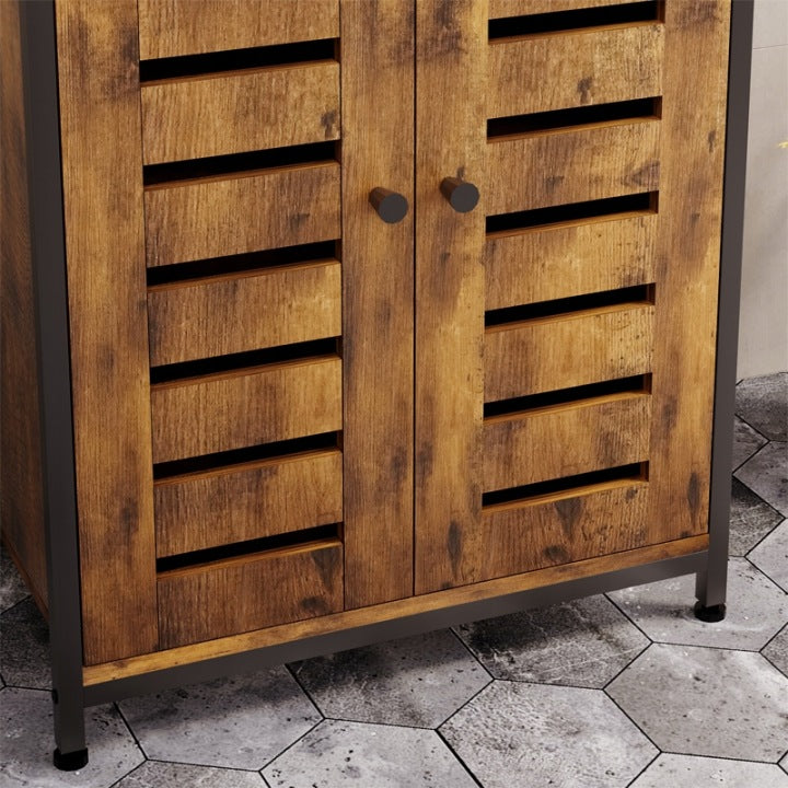 Dulap Loft Rustic pentru Chiuvetă – Maro, de Podea 62 cm