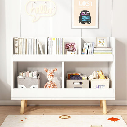 Raft pentru cărțI șI ziare pentru copii – dulăpior de jucării tip bibliotecă 60cm