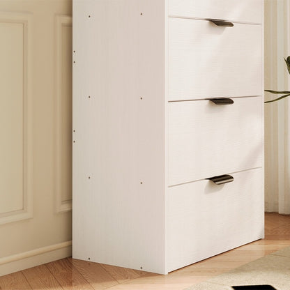 Bibliotecă modernă, în stil loft, cu 4 rafturi, înălțime mare, închisă și comodă pentru living