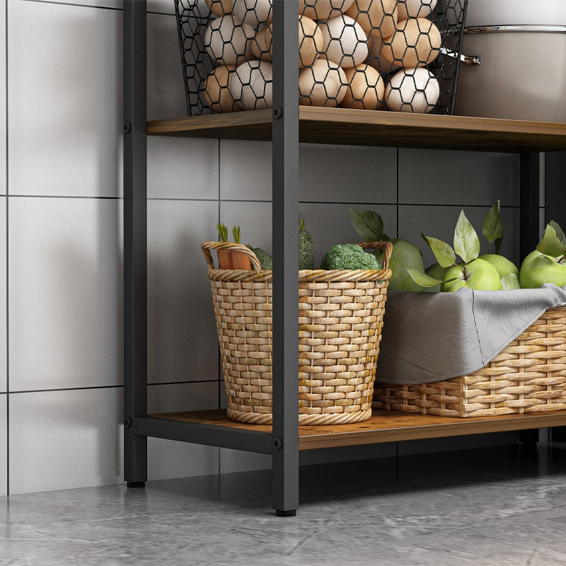 Bibliotecă în stil industrial - 66x30x186 cm, MDF și metal, design loft robust și elegant