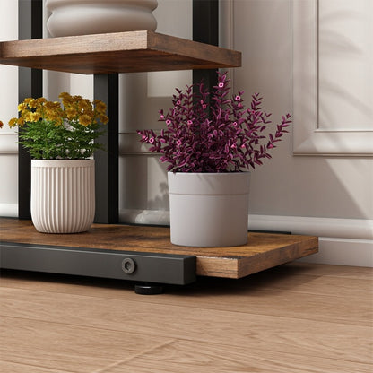 Loft rustic ghiveci de flori stand
