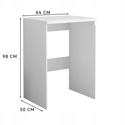 Dulap de baie deasupra mașinii de spălat  – corp alb pentru electrocasnice, 64 cm